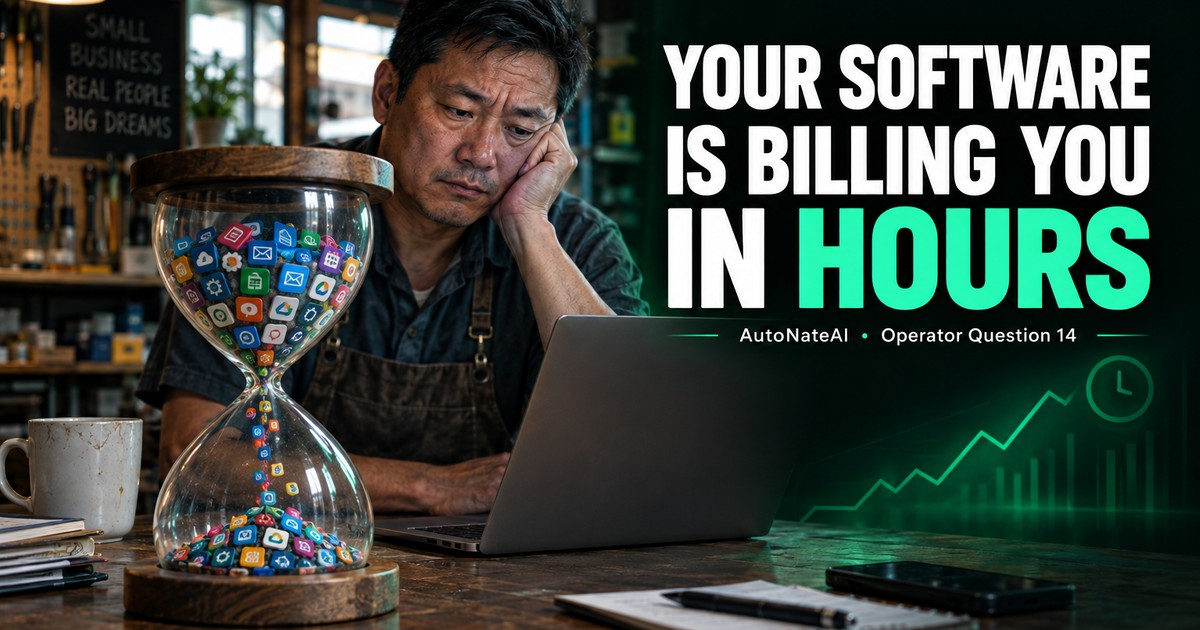 How Much Owner Attention Is Your Current Software Stack Consuming Every Week?