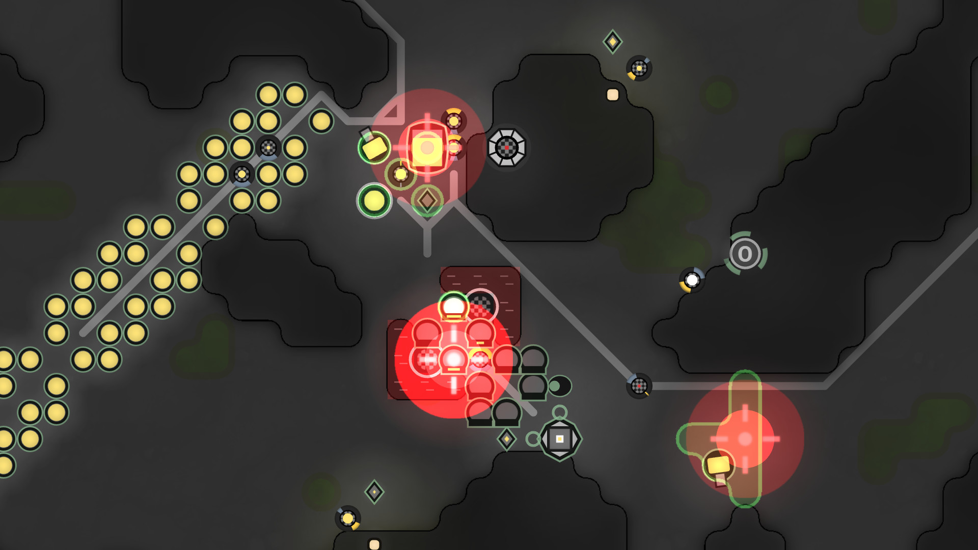 Screeps map and room systems